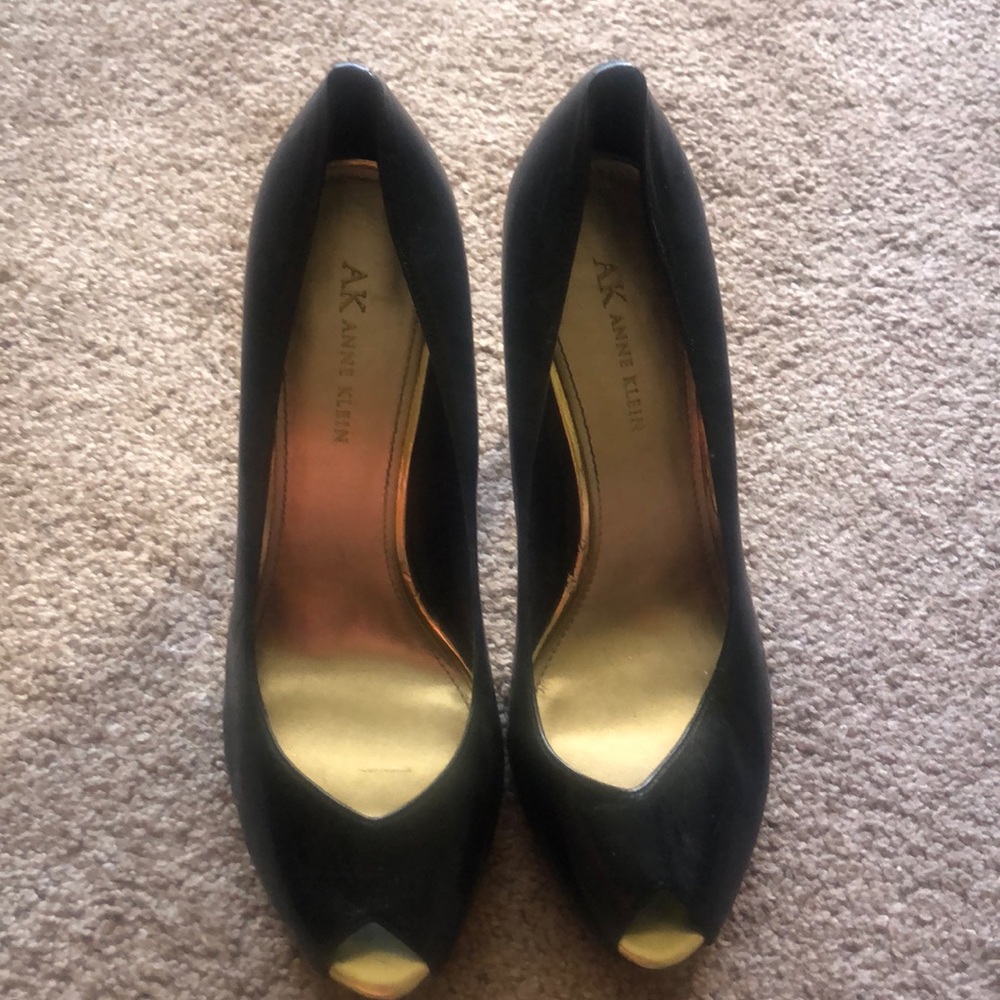 Work Essential Peep Toe Heels